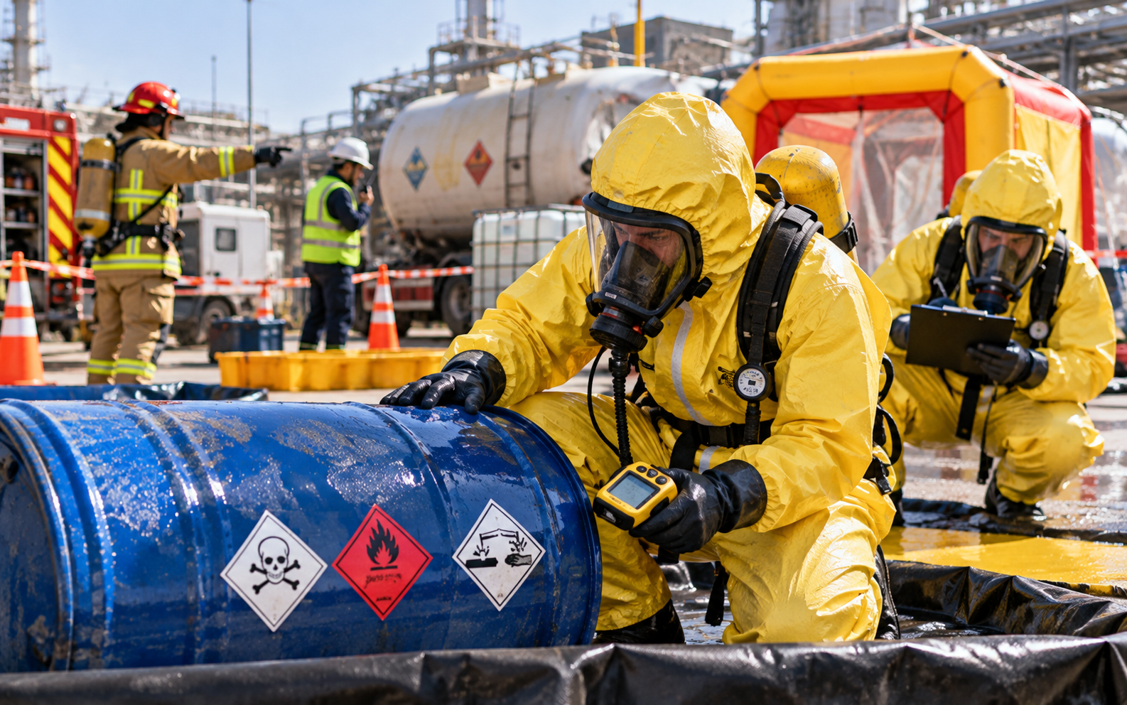 Respuesta a Emergencias con Materiales Peligrosos (HAZMAT)