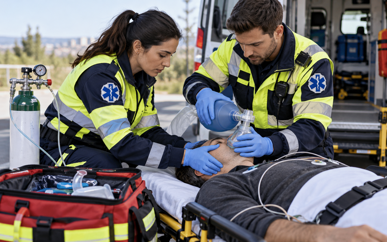 Vía aérea básica y ventilación con BVM