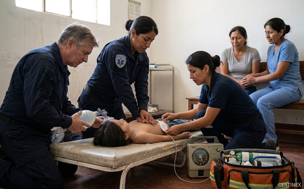RCP y desfibrilación pediátrica (PALS)